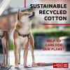 Recycled Cotton Dog Leash 10 Ft Eco Friendly Collar for Small Medium Large Dogs Reflective Dog Leash Strong Leashes for Large Breed Dogs Puppy Leash