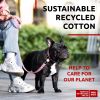Recycled Cotton Dog Leash 6 Ft  Eco Friendly Collar for Small Medium Large Dogs Reflective Dog Leash Strong Leashes